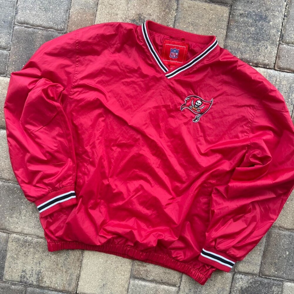 Y2K NFL Tampa Bay Buccaneers Windbreaker Crewneck